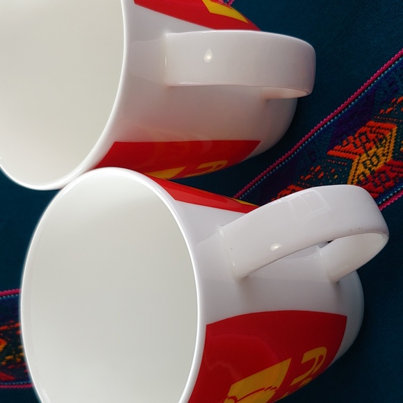 Roy Kirkham Set of Two Collectible 2006 Make It Tasty Fine Bone China Mugs - Picture 7 of 16